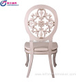 Round back hotel furniture restaurant ABS dining chairs